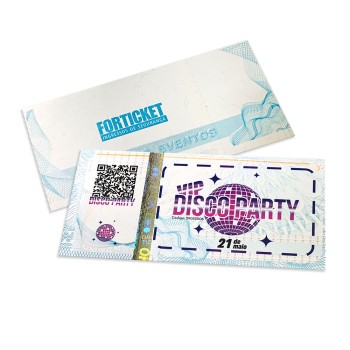 INGRESSOS DE SEGURANÇA 105X51MM AZUL Colorido frente - 252 un.