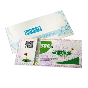 INGRESSOS DE SEGURANÇA 105X51MM LILAS Colorido frente - 108 un.