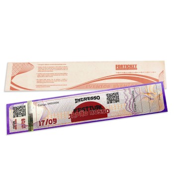 INGRESSOS DE SEGURANÇA 211X51MM LILAS Colorido frente - 504 un.