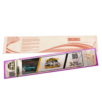 INGRESSOS DE SEGURANÇA 211X51MM ROSA Colorido frente - 504 un.