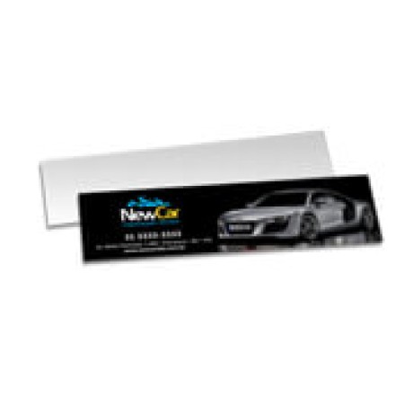 MARCADOR DE PÁGINA COUCHÊ 250G VERNIZ UV TOTAL FRENTE 182X51 Colorido frente - 500 un.