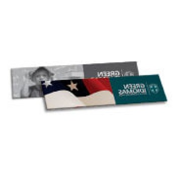 MARCADOR DE PÁGINA COUCHÊ 250G VERNIZ UV TOTAL FRENTE 182X51 Colorido frente e preto e branco verso - 3000 un.