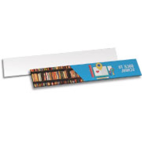 MARCADOR DE PÁGINA COUCHÊ 250G VERNIZ UV TOTAL FRENTE 273X51 Colorido frente - 2000 un.