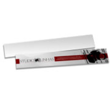 MARCADOR DE PÁGINA COUCHÊ 250G VERNIZ UV TOTAL FRENTE 273X51 Colorido frente - 1000 un.