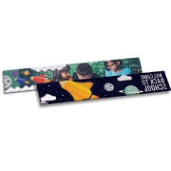 MARCADOR DE PÁGINA COUCHÊ 250G VERNIZ UV TOTAL FRENTE 273X51 Colorido frente e verso - 5000 un.