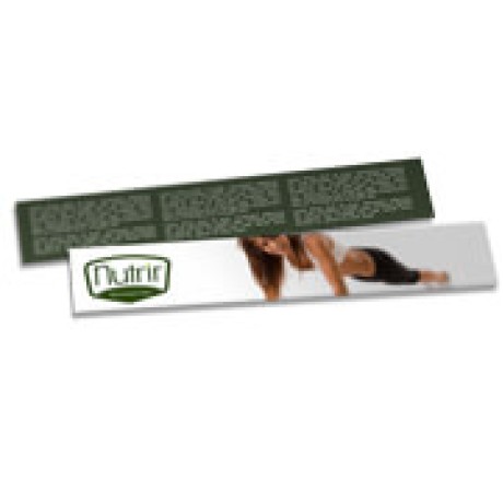 MARCADOR DE PÁGINA COUCHÊ 300G LAM FOSCA E HOT STAMPING 273X51 Colorido frente e verso - 500 un.