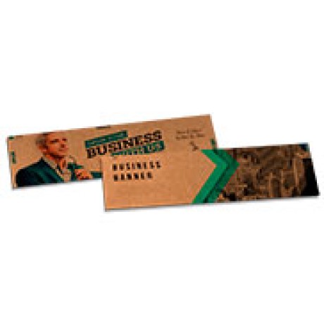 MARCADOR DE PÁGINA KRAFT 250G SEM VERNIZ 153X51 Colorido frente e verso - 1000 un.