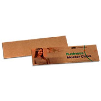 MARCADOR DE PÁGINA KRAFT 250G SEM VERNIZ 273X51 Colorido frente - 250 un.