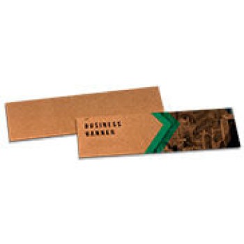 MARCADOR DE PÁGINA KRAFT 250G SEM VERNIZ 273X51 Colorido frente - 1000 un.