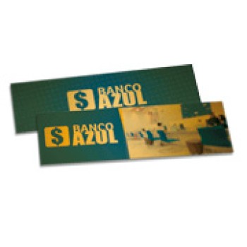 MARCADOR DE PÁGINA PAPEIS ESPECIAIS GOLD MASTER 300G SEM VERNIZ 153X51 Colorido frente e verso - 250 un.