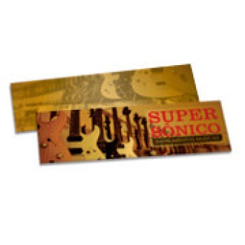MARCADOR DE PÁGINA PAPEIS ESPECIAIS GOLD MASTER 300G SEM VERNIZ 153X51 Colorido frente e preto e branco verso - 100 un.