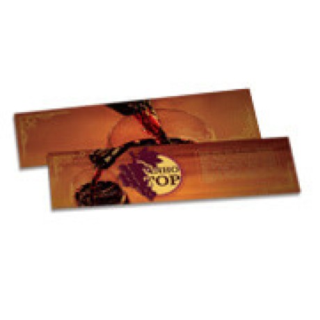 MARCADOR DE PÁGINA PAPEIS ESPECIAIS GOLD MASTER 300G SEM VERNIZ 182X51 Colorido frente e verso - 100 un.