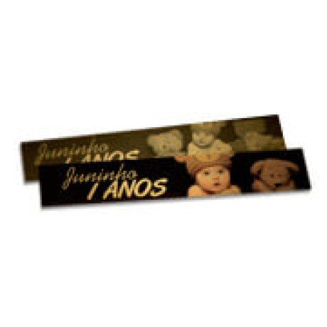 MARCADOR DE PÁGINA PAPEIS ESPECIAIS GOLD MASTER 300G SEM VERNIZ 273X51 Colorido frente e preto e branco verso - 50 un.