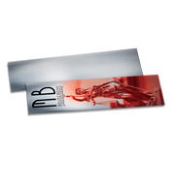 MARCADOR DE PÁGINA PAPEIS ESPECIAIS SILVER LUX 300G SEM VERNIZ 182X51 Colorido frente - 250 un.