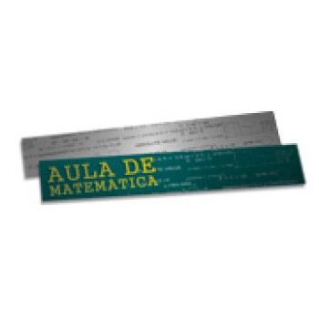 MARCADOR DE PÁGINA PAPEIS ESPECIAIS SILVER LUX 300G SEM VERNIZ 273X51 Colorido frente e preto e branco verso - 100 un.