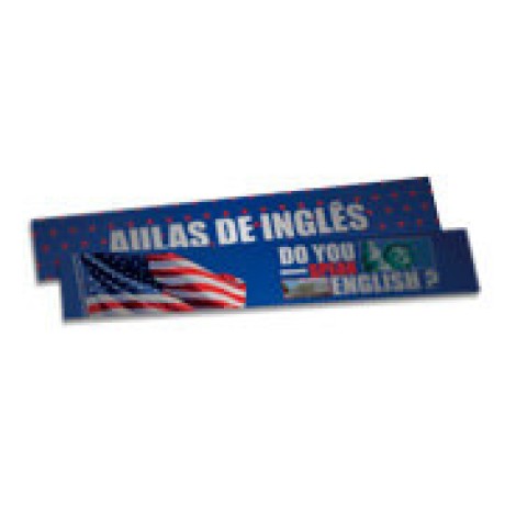 MARCADOR DE PÁGINA PAPEIS ESPECIAIS SILVER LUX 300G SEM VERNIZ 273X51 Colorido frente e verso - 50 un.