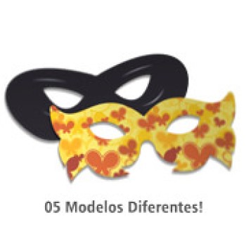 MÁSCARAS COUCHÊ 300G VERNIZ UV TOTAL FRENTE Colorido frente - 500 un.