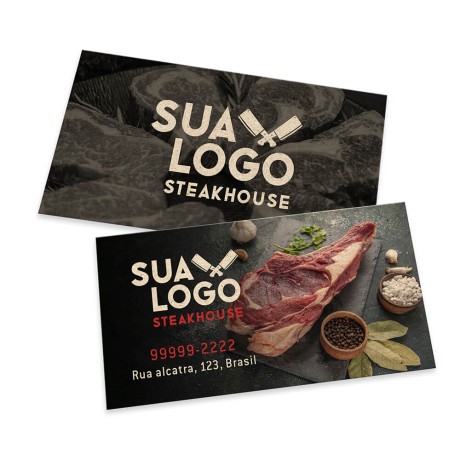 MINI CARTÃO RECICLATO 250G SEM VERNIZ 80X40MM Colorido frente e verso - 500 un.