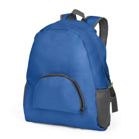 MOCHILAS PADRÃO RIPSTOP MODELO DOBRÁVEL GAUTENG EM 210D AZUL ROYAL 10 un.