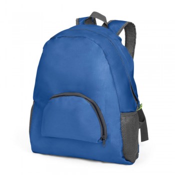 MOCHILAS E SACOCHILAS MOCHILAS PADRÃO RIPSTOP MODELO DOBRÁVEL GAUTENG EM 210D AZUL ROYAL 5 un.