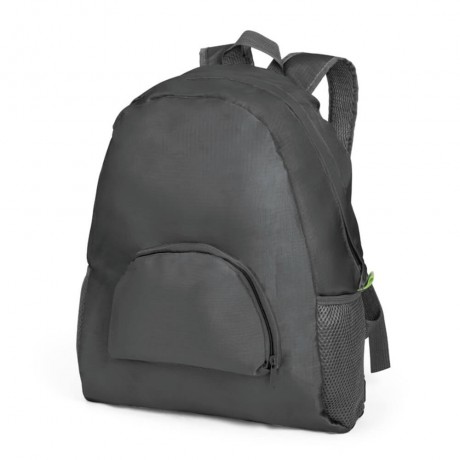 MOCHILAS PADRÃO RIPSTOP MODELO DOBRÁVEL GAUTENG EM 210D CINZA ESCURA 5 un.