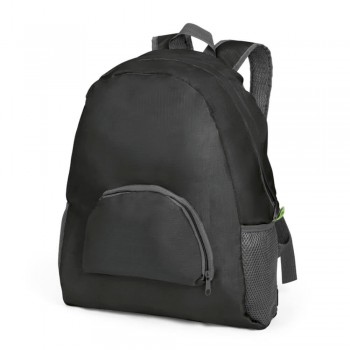 MOCHILAS E SACOCHILAS MOCHILAS PADRÃO RIPSTOP MODELO DOBRÁVEL GAUTENG EM 210D PRETA 1 un.