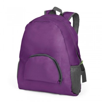 MOCHILAS E SACOCHILAS MOCHILAS PADRÃO RIPSTOP MODELO DOBRÁVEL GAUTENG EM 210D ROXA 5 un.