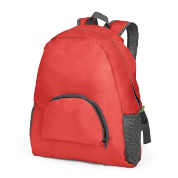 MOCHILAS E SACOCHILAS MOCHILAS PADRÃO RIPSTOP MODELO DOBRÁVEL GAUTENG EM 210D VERMELHA 5 un.