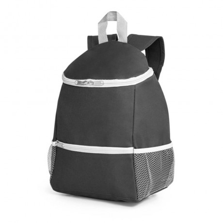 MOCHILAS PADRÃO TÉRMICA MODELO JAIPUR PRETA EM 600D 5 un.