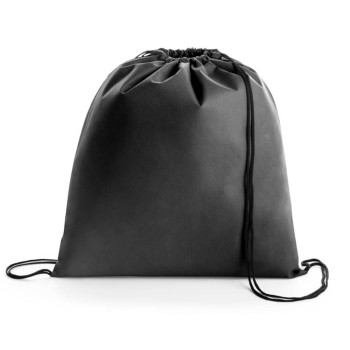 PRODUTOS SEM PERSONALIZAÇÃO BOLSAS, MOCHILAS E SACOCHILAS SACOCHILA NON WOVEN MODELO BOXP 80G PRETA 1 un.
