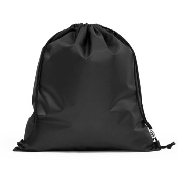 PRODUTOS SEM PERSONALIZAÇÃO BOLSAS, MOCHILAS E SACOCHILAS SACOCHILA RPET MODELO PEMBA 190T PRETA 10 un.
