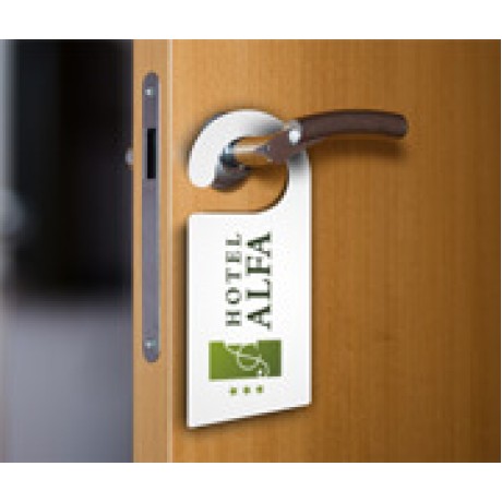 NÃO PERTURBE COM ALÇA PVC PREMIUM 0,50MM