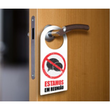 NÃO PERTURBE COM FURO PVC PREMIUM 0,50MM