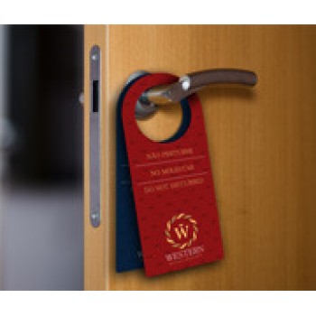 NÃO PERTURBE COM FURO PVC PREMIUM 0,50MM