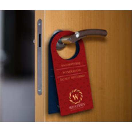 NÃO PERTURBE COM FURO PVC PREMIUM 0,50MM