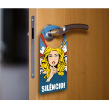 NÃO PERTURBE COM FURO PVC PREMIUM 0,50MM