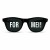 ÓCULOS PERSONALIZADOS PLÁSTICO MODELO RAYBAN PRETO