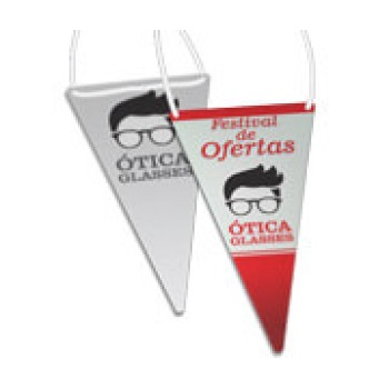 OFERTAS DE NATAL BANDEIROLAS Colorido frente e preto e branco verso - 40 un.