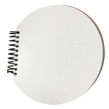 OUTLET ZAP SEM PERSONALIZAÇÃO CADERNO IMPRESSAO SUBLIMATICA BOLA 175X165MM 50 un.