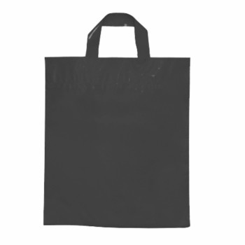 OUTLET ZAP SEM PERSONALIZAÇÃO SACOLAS PLÁSTICA ALÇA FITA 300X450MM 50 un.