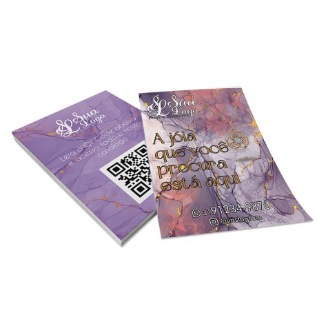 PANFLETOS, FLYERS E FOLHETOS APERGAMINHADO 180G 150X210MM Colorido frente e verso - 50 un.