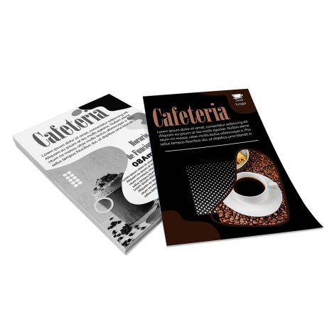 PANFLETOS, FLYERS E FOLHETOS COUCHÊ 70G 150X100MM Colorido frente e preto e branco verso - 5000 un.