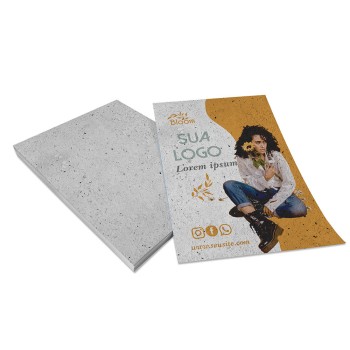 PANFLETOS, FLYERS E FOLHETOS RECICLATO 90G 150X105MM Colorido frente - 100 un.