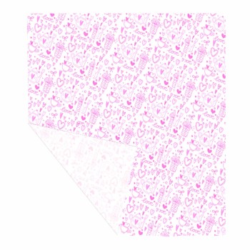 PAPEL DE SEDA PAPEL FLOR POST 35G 600X450MM Colorido frente - 1000 un.