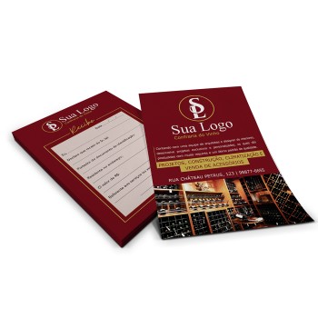 PAPEL TIMBRADO APERGAMINHADO  90G 150X105MM