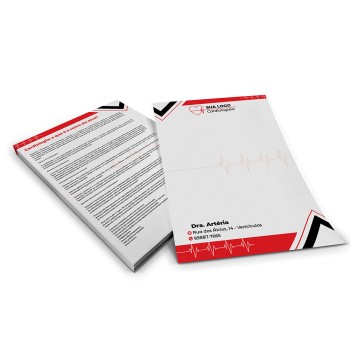 PAPEL TIMBRADO APERGAMINHADO  90G 150X210MM