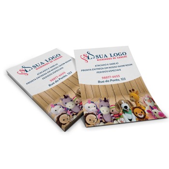 PAPEL TIMBRADO APERGAMINHADO 150G 105X150MM Colorido frente e verso - 10000 un.