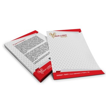 PAPEL TIMBRADO APERGAMINHADO 150G 105X150MM Colorido frente e verso - 2500 un.