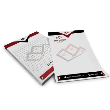 PAPEL TIMBRADO APERGAMINHADO 150G 150X210MM Colorido frente e verso - 5000 un.