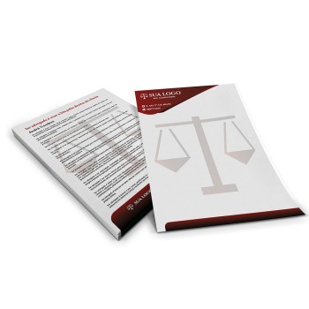 PAPEL TIMBRADO APERGAMINHADO 150G 150X210MM Colorido frente e verso - 2500 un.